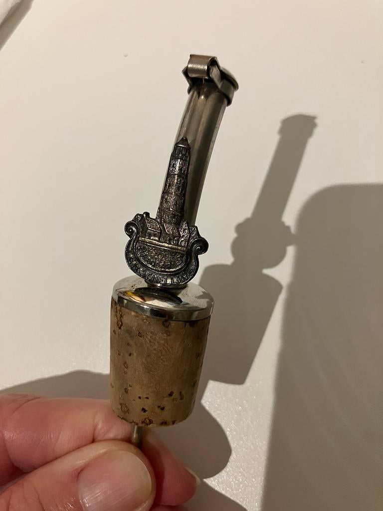 Schenktuit met kurk Brandaris Terschelling, Ophalen of Verzenden, Gebruikt, Overige typen