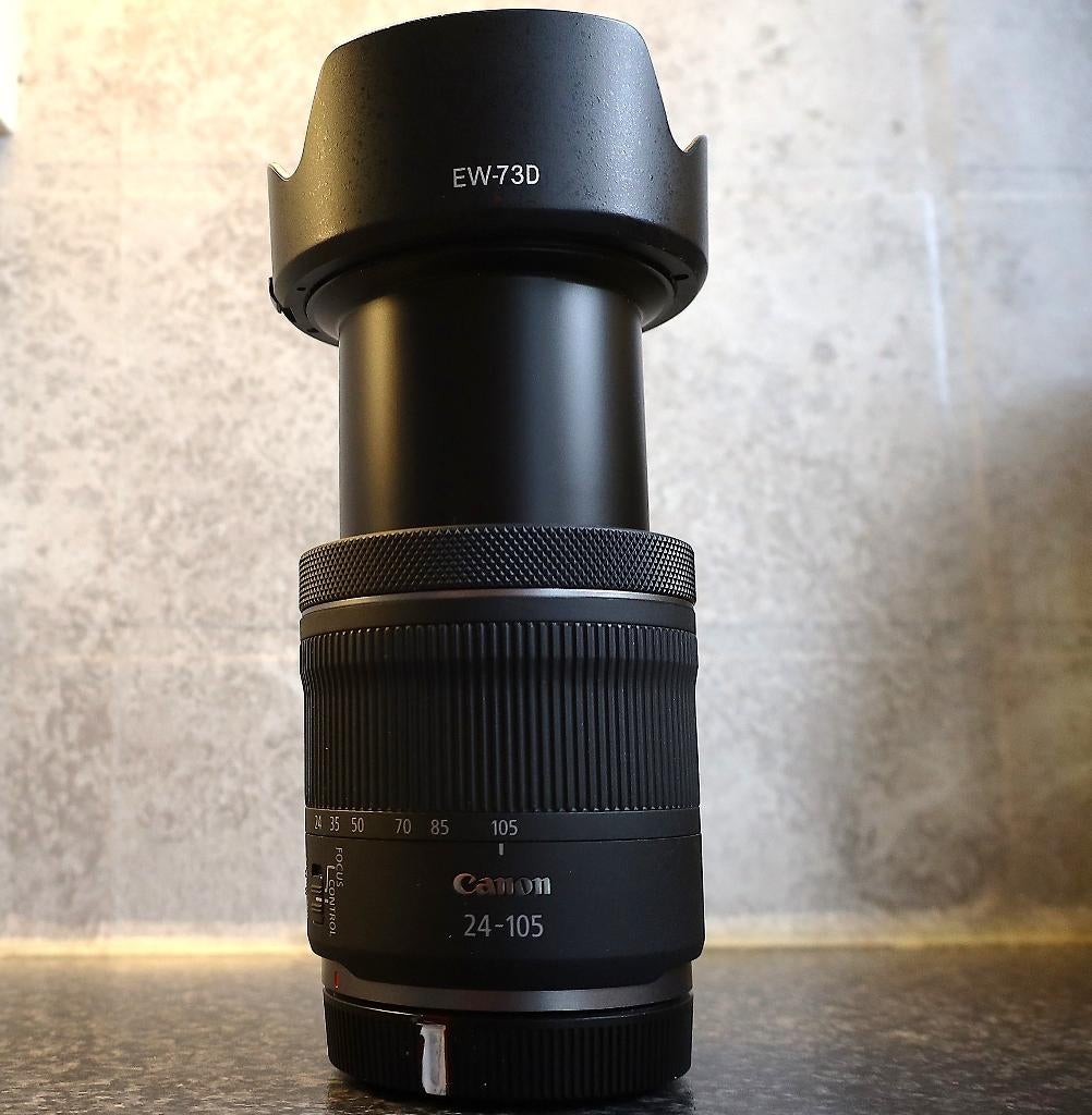 Canon RF 24-105mm F4-7.1 IS STM, Audio, Tv en Foto, Fotografie | Lenzen en Objectieven, Ophalen of Verzenden, Zo goed als nieuw
