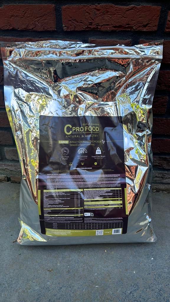 Cpro food sterilzed chicken kattenvoer 7,5 kilo, Ophalen of Verzenden, Kat