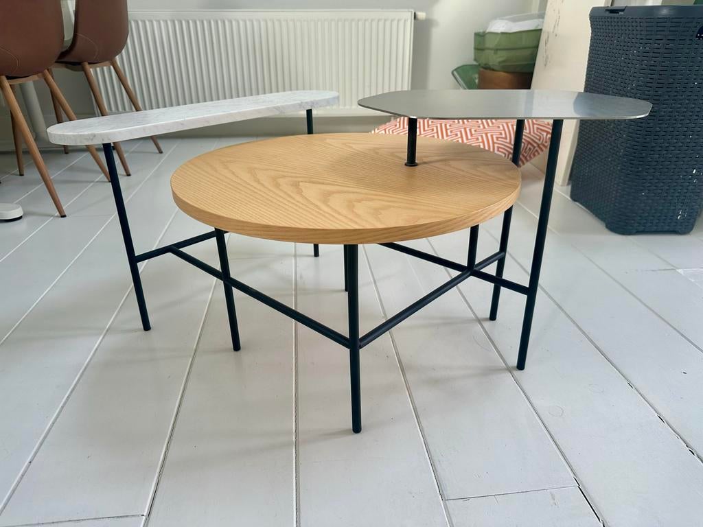 &Tradition Palette design salontafel JH6, Huis en Inrichting, Tafels | Bijzettafels, Zo goed als nieuw, Overige vormen, Minder dan 45 cm
