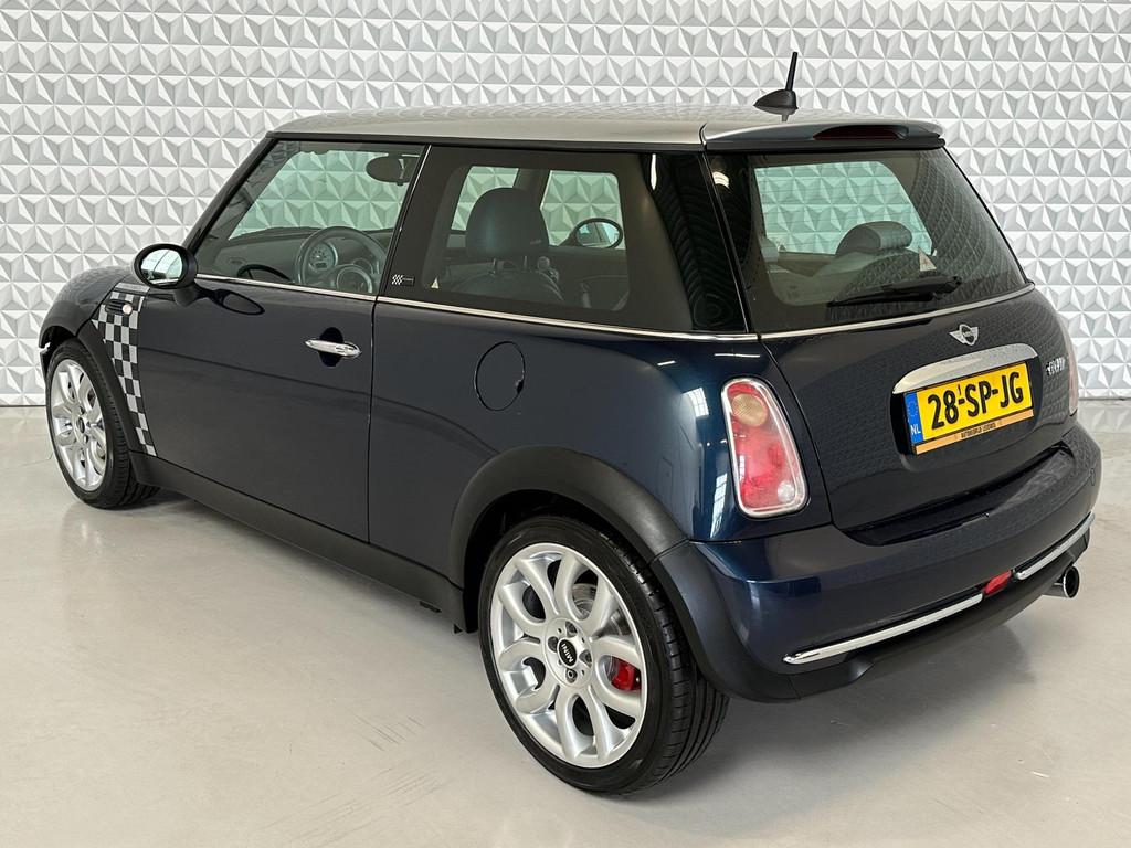Mini Mini 1.6 Cooper Checkmate Airconditioning + half leder, Auto's, Mini, Voorwielaandrijving, 4 cilinders, Bedrijf, Handgeschakeld