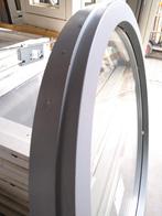 Hardhouten raamkozijn rond 130 cm, Gevelraam of Ruit, 120 tot 160 cm, Nieuw, Ophalen of Verzenden