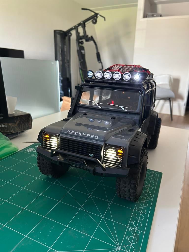 Traxxas Crawler 1:10 (trx4 kit), Hobby en Vrije tijd, Modelbouw | Radiografisch | Auto's, Gebruikt, Auto offroad, Schaal 1:10