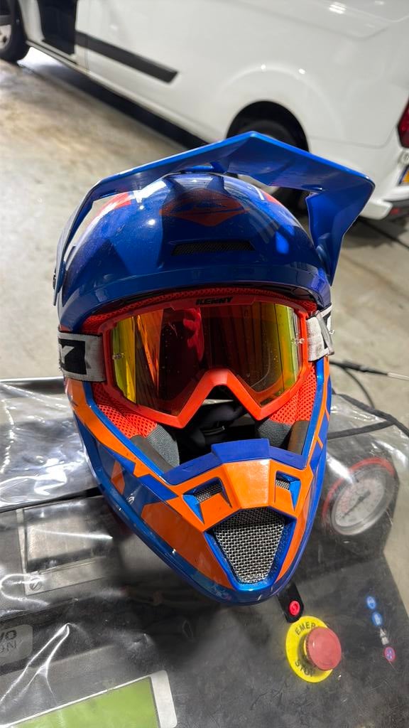 Kenny Track Focus Crosshelm, Motoren, Kleding | Motorhelmen, Overige merken, Offroadhelm, Dames, XL