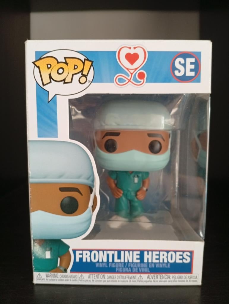 Funko Pop! Frontline Heroes - Dokter met mondkapje, Ophalen of Verzenden, Zo goed als nieuw