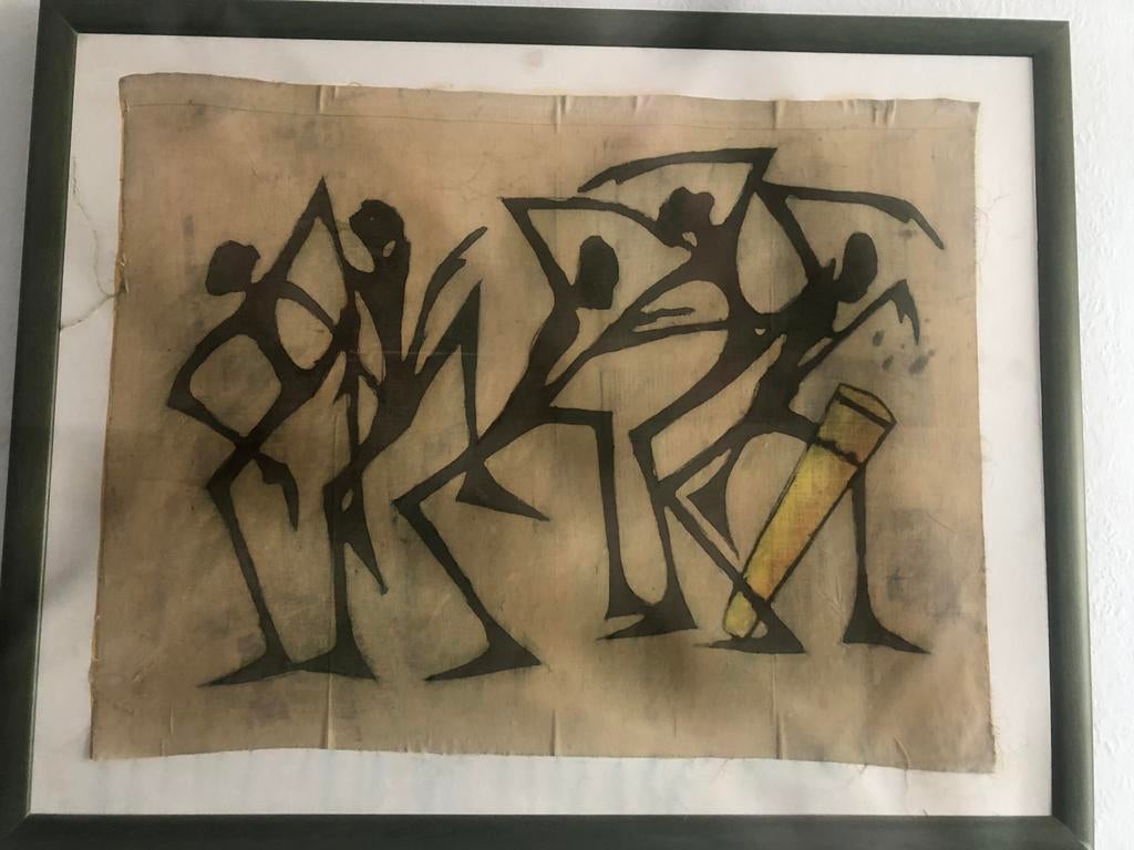 Schilderij opgeplakt linnen, Dieren en Toebehoren, Overige soorten