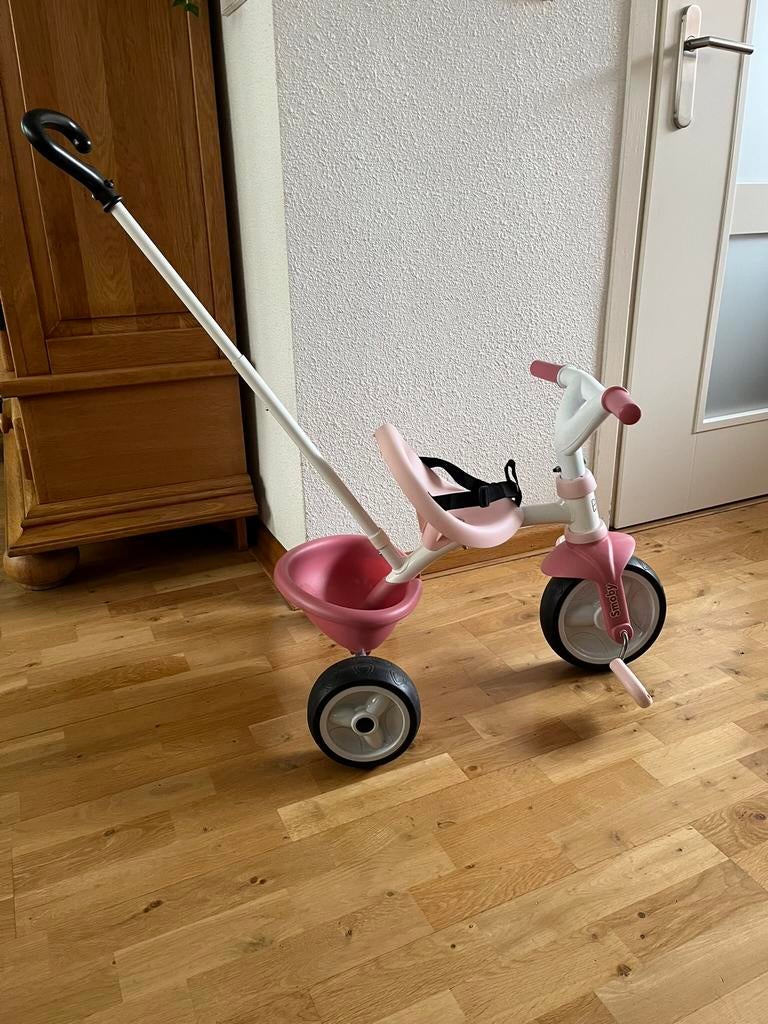 Smoby duwfietsje €15, Ophalen, Zo goed als nieuw, Duwvoertuig