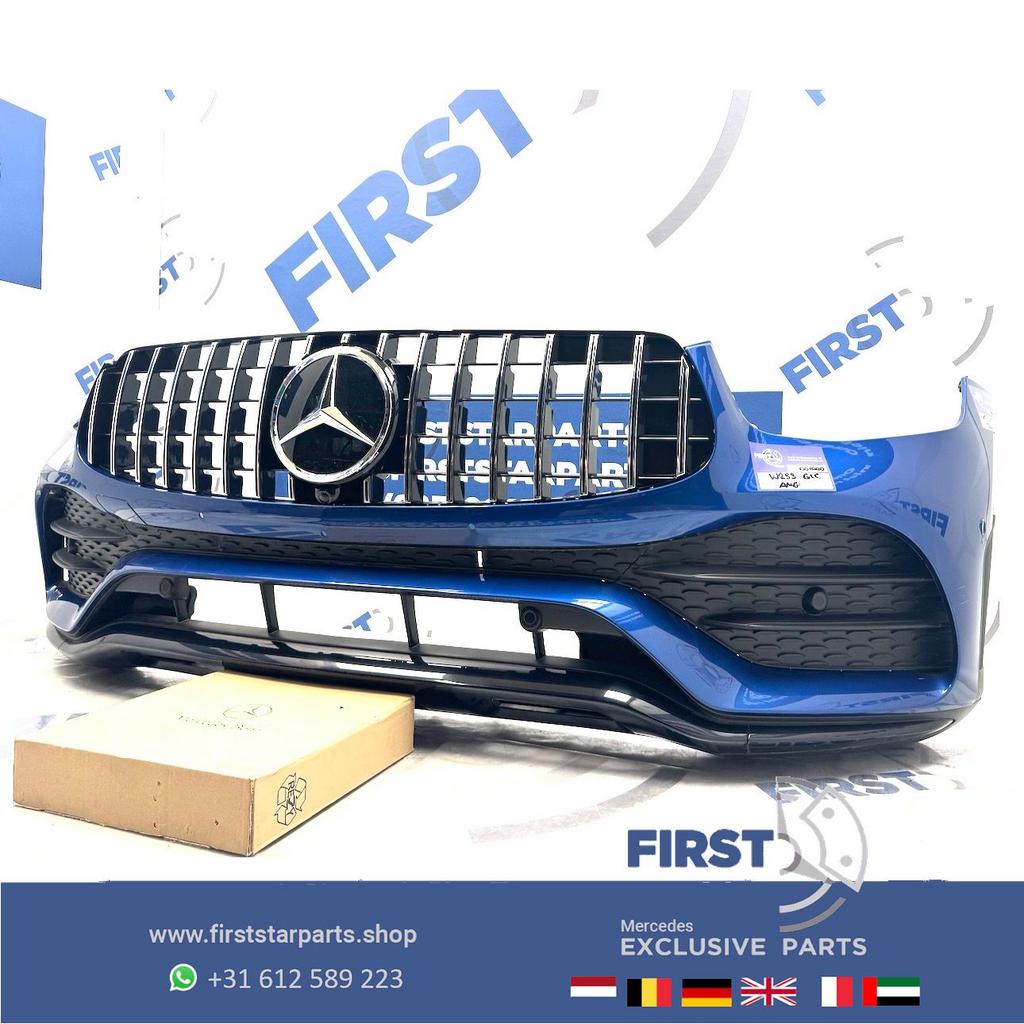 W253 GLC AMG FACELIFT VOORBUMPER Mercedes 2018-2022 BUMPER B, Auto-onderdelen, Gebruikt, -, Voor, Ophalen of Verzenden