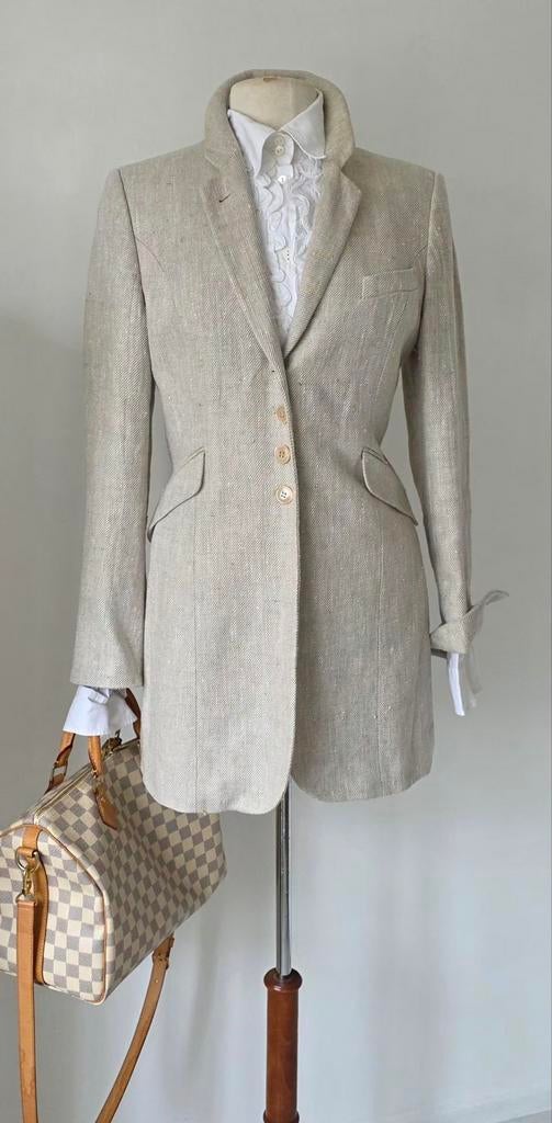 Pauw Scapa Halifax blazer 38/40, Kleding | Dames, Maat 38/40 (M), Pauw Scapa, Verzenden, Beige