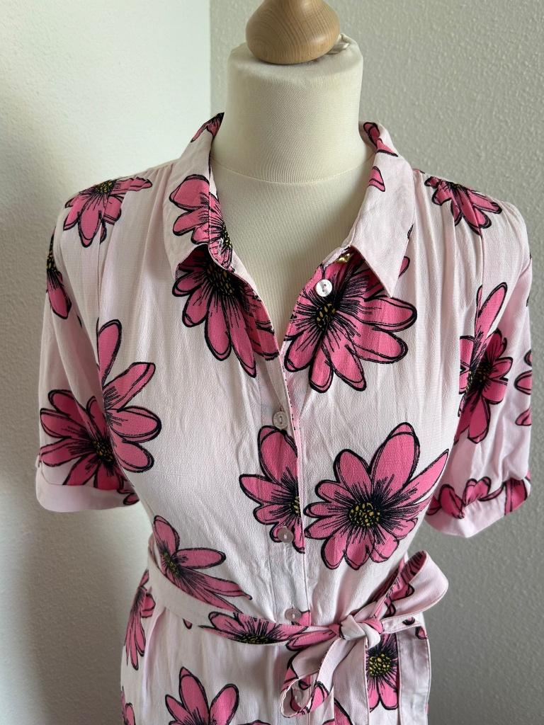 Fabienne Chapot maat 42 roze maxi Boyfriend jurk NIEUW 303, Maat 42/44 (L), Nieuw, Ophalen of Verzenden, Fabienne Chapot