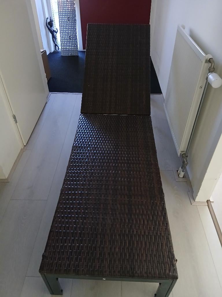 Ligstoel, Ophalen, Zo goed als nieuw, Overige materialen, Verstelbaar