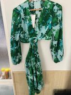 NIEUW- Zomer jurkje met lange mouwen met label er nog aan, Ophalen of Verzenden, Nieuw, Groen