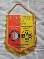 Vaantje UEFA Cup Finale 2001-2002 Feyenoord - Dortmund, Ophalen of Verzenden, Zo goed als nieuw, Feyenoord, Vaantje of Sjaal