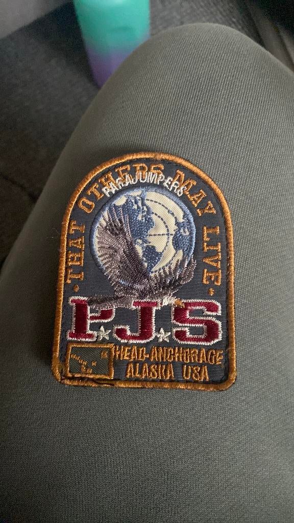 PJS Parajumpers Logo Patch - Origineel, Ophalen of Verzenden, Zo goed als nieuw
