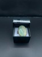 Prehniet ring verstelbaar 925, Ophalen of Verzenden, Overige materialen