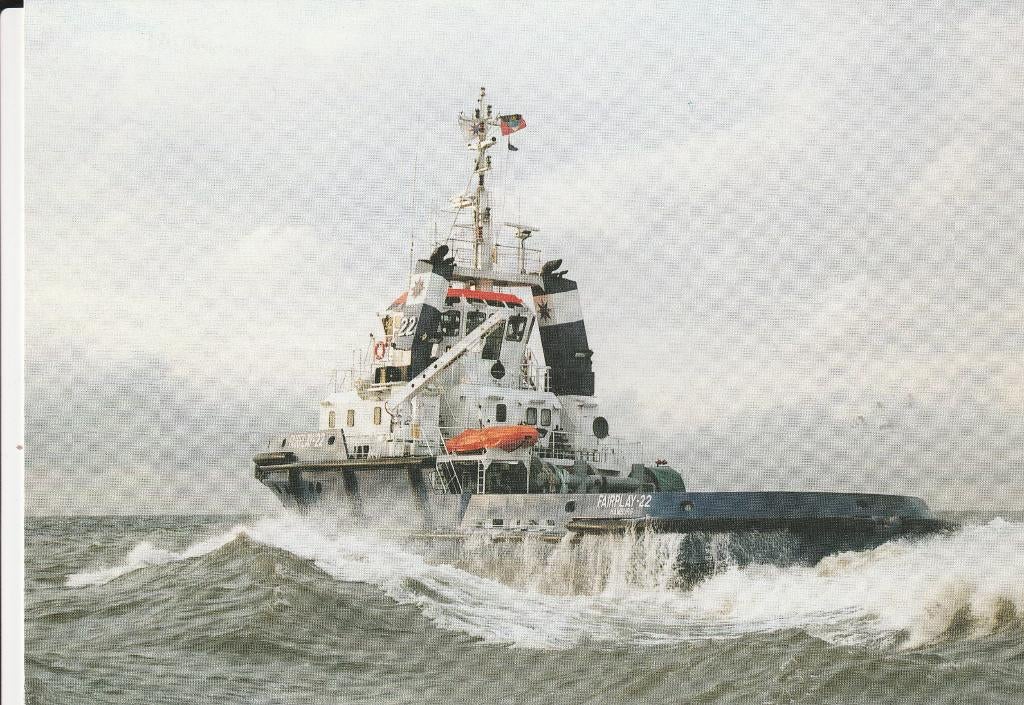 Fairplay  22   Hamburg, Ophalen of Verzenden, Nieuw, Motorboot, Kaart, Foto of Prent