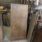 Antieke landelijke tafel TX18 oud teak hout blad 194x90 SALE, Ophalen of Verzenden