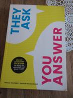They ask you answer. M Sheridan en D Navas- Brandt, Ophalen of Verzenden, Zo goed als nieuw, Management