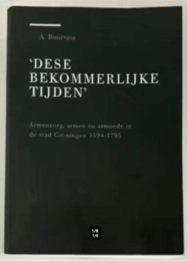 Dese bekommerlijke tijden - A. Buursma ( Groningen ), Ophalen of Verzenden, 20e eeuw of later, Zo goed als nieuw