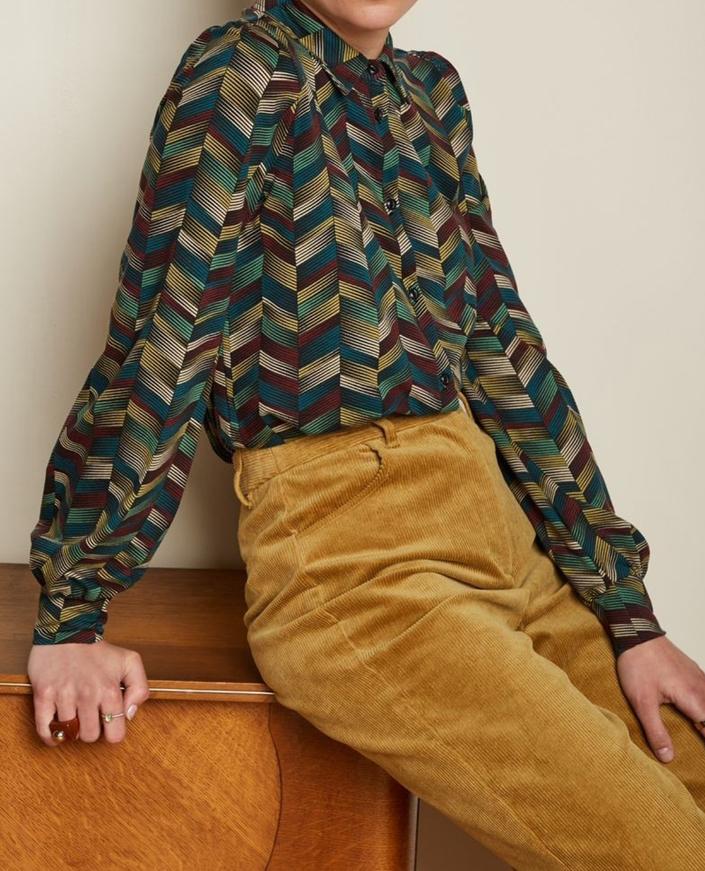 King Louie Maisie Blouse Swag  S, King Louie, Ophalen of Verzenden, Maat 36 (S), Overige kleuren