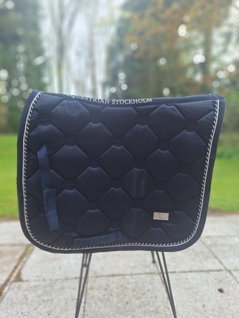 Equestrian stockholm dekje midnight blue maat cob dressuur, Dressuurdekje, Cob (M), Equestrian Stockholm, Ophalen of Verzenden
