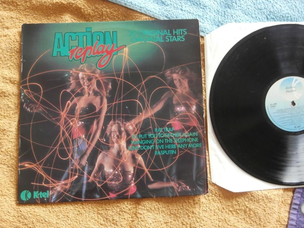 LP - Action Replay - Various Artists., Ophalen of Verzenden, Zo goed als nieuw, 12 inch, Pop