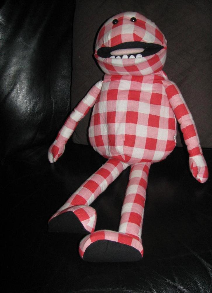 Mr. Jummy handpop. Merk : Sultana, Kinderen en Baby's, Speelgoed | Knuffels en Pluche, Zo goed als nieuw, Overige typen, Ophalen of Verzenden