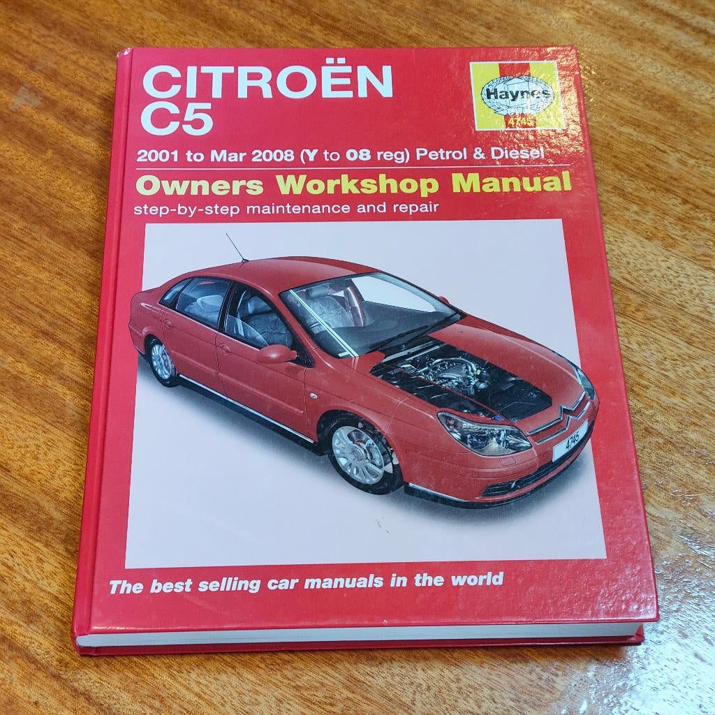 Haynes C5 2001 tot maart 2008 Benzine en Diesel, Ophalen of Verzenden