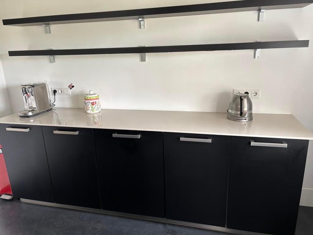 Te koop: keukenblok zoals afgebeeld, Ophalen, Gebruikt, Zwart, Overige typen