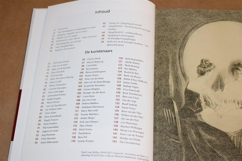 Spiegeling — Kunstboek Museum Møhlmann — Beperkte oplage, Boeken, Ophalen of Verzenden, Zo goed als nieuw