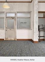 World Woven 895 Heather 25x100cm tapijttegels, Groen, 75 m² of meer, Nieuw, Ophalen of Verzenden