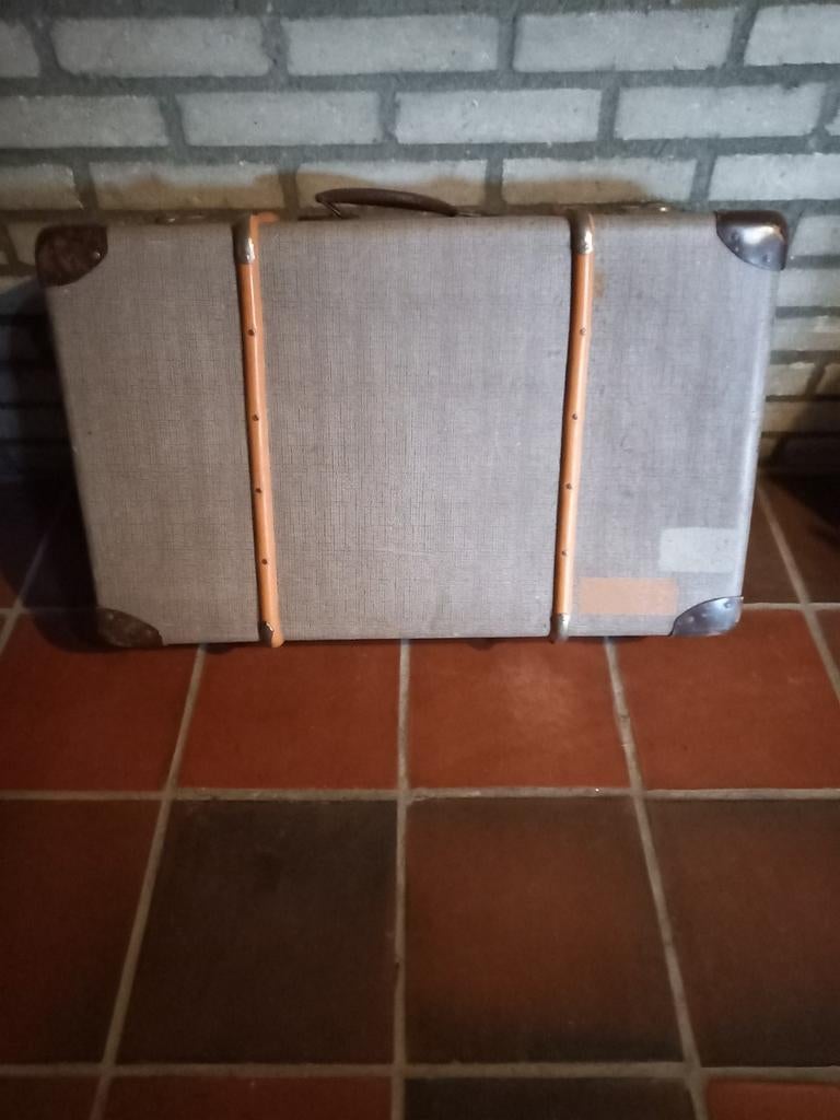Vintage Koffer, Ophalen, Gebruikt, Overige materialen