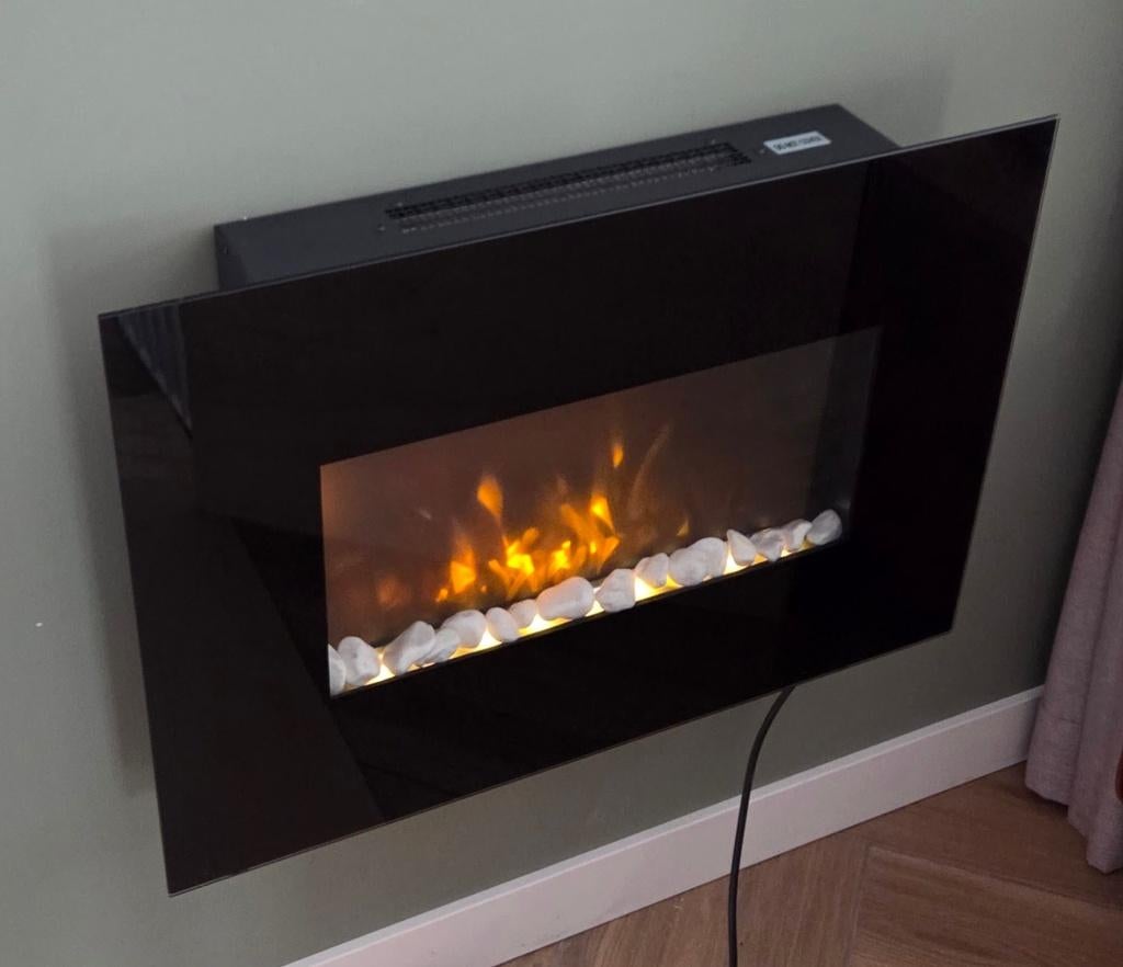 Elektrische sfeerhaard 68cm, Ophalen, Zo goed als nieuw, Hangende haard, Elektrische haard