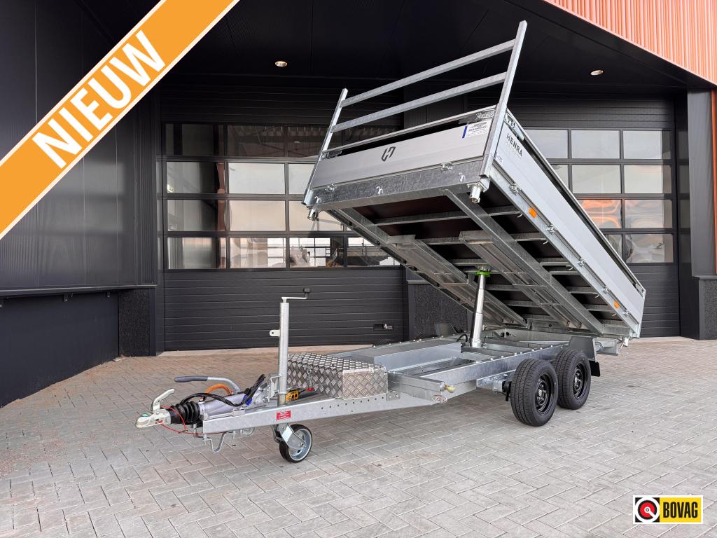 HENRA Major Xpert Driezijdige Kipper 40cm borden + Xpert, Auto diversen, Aanhangers en Bagagewagens, Gebruikt