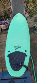 Softtop surfboard 7'0 60L, Watersport en Boten, Golfsurfen, Ophalen, Gebruikt, Longboard, Met koord