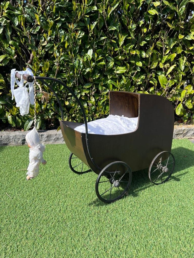 Antieke poppenwagen, Antiek en Kunst, Antiek | Speelgoed, Ophalen