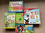 Spelletjes pakket: kwartet, memory, letters leren, Ophalen of Verzenden, Zo goed als nieuw