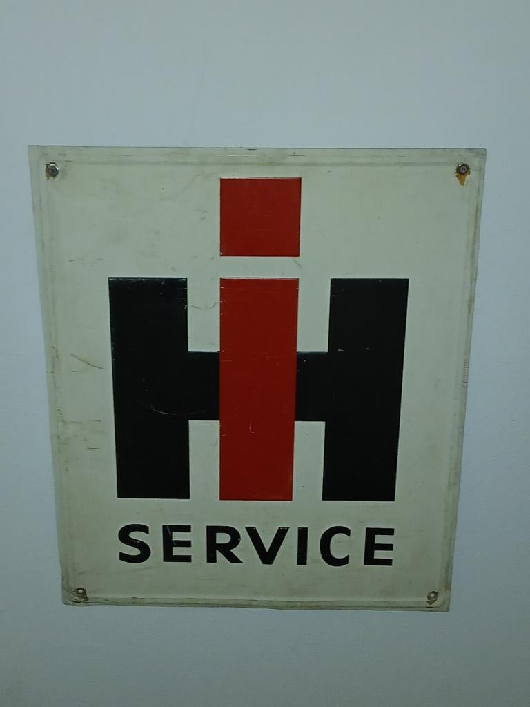 IHC/International schild.Origineel!, Verzamelen, Ophalen of Verzenden, Gebruikt, Reclamebord