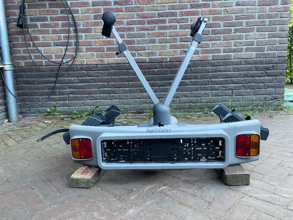 Fietsendragers Spinder Eagle RE 2F, Auto diversen, Fietsendragers, Ophalen, Gebruikt, Elektrische fiets, 2 fietsen