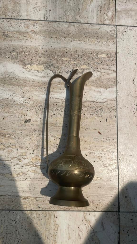 Indiaas messing kannetje, Antiek en Kunst, Antiek | Koper en Brons, Ophalen of Verzenden