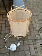 Linnen hanglamp van Xenos, Ophalen, Zo goed als nieuw, Hout, Minder dan 50 cm