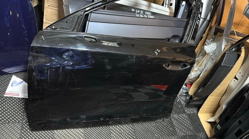 Audi a3 8y portier links voor deur zwart, Ophalen of Verzenden