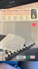 Lesboek dwarsfluit - Easy Flute Solos Or Duets, Ophalen of Verzenden, Gebruikt
