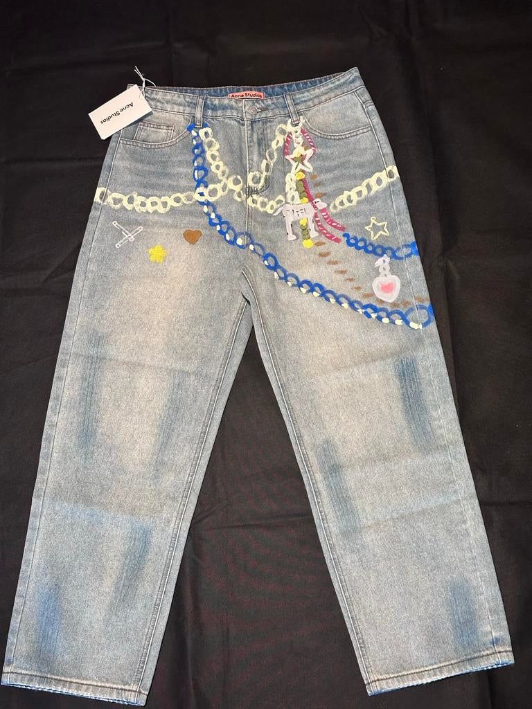 Acne Studios Jeans, Ophalen of Verzenden, Nieuw, Blauw, W30 - W32 (confectie 38/40)