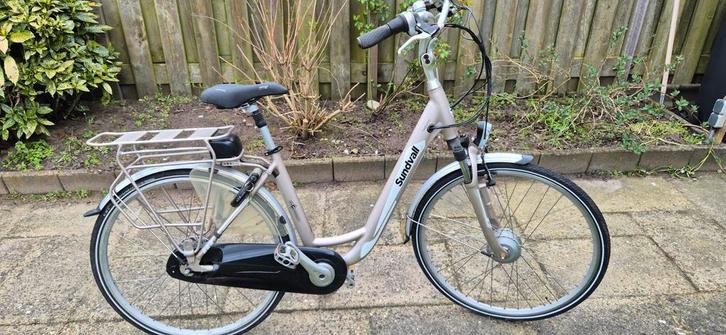 e-bike, Sundvall, 8 versnellingen, goede banden, Fietsen en Brommers, Elektrische fietsen, Gebruikt, Overige merken, 47 tot 51 cm