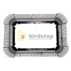 Birdstop - Vogelwering voor zonnepanelen, Dakplaat of Dakpanplaat, Steen of Klei, Zwart, Nieuw