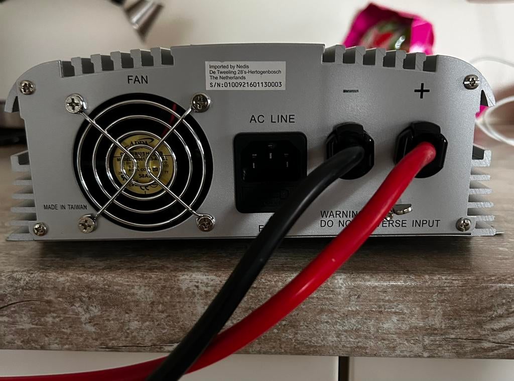 Omvormer HQ 1000 watt, Ophalen of Verzenden, Zo goed als nieuw, Overige soorten