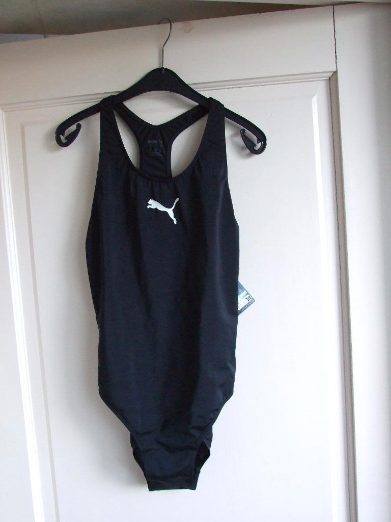 Puma zwempak badpak zwart maat L/40, Kleding | Dames, Badmode en Zwemkleding, Puma, Zwart, Nieuw, Badpak