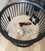 Ronde zwarte box, Kinderen en Baby's, Boxen, Ophalen, Gebruikt, In hoogte verstelbaar