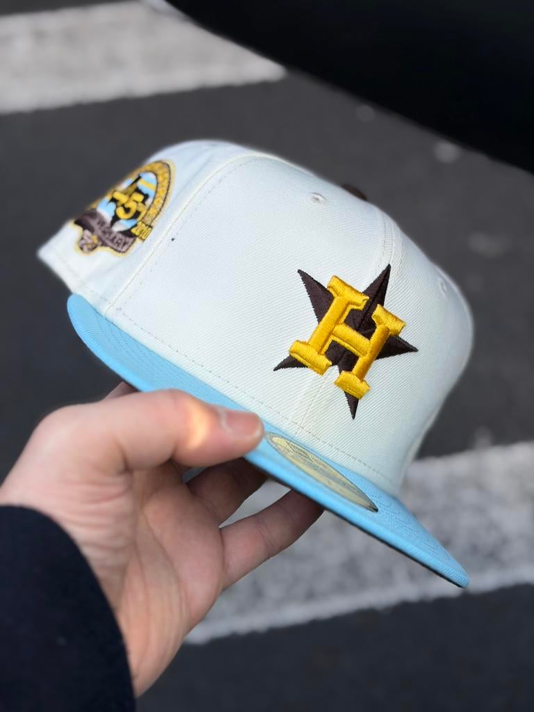Two tone Houston Astros maat 7 1/4 Homer Simpson, Kleding | Heren, Ophalen of Verzenden, Nieuw, 58 of 59 cm (L, 7¼ of ⅜ inch)